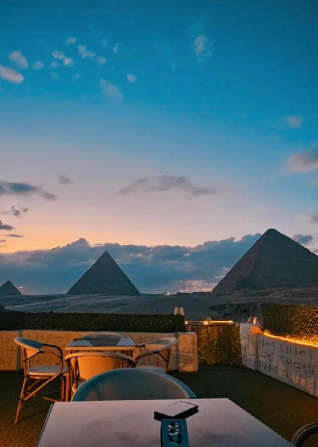 Sequoia Pyramids View Hotel Kafrat al Jabal ภายนอก รูปภาพ